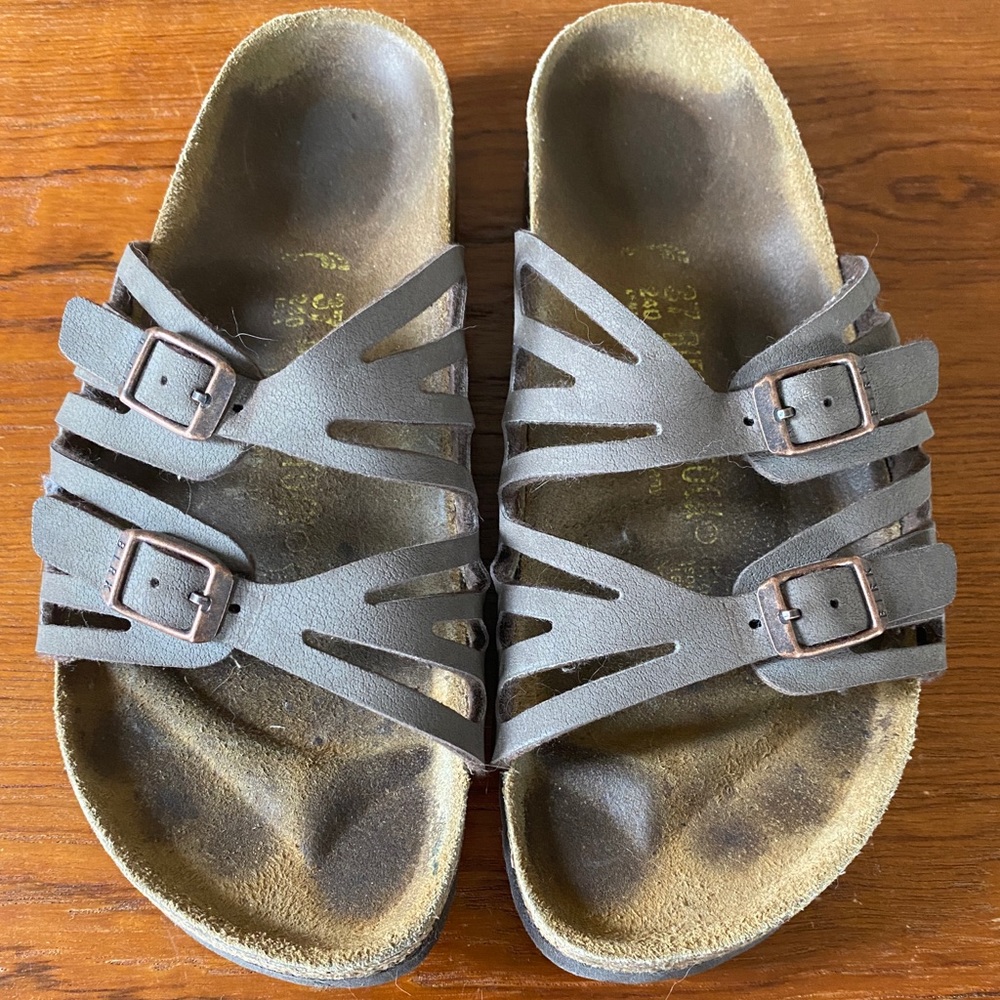 Birkenstock Granada Mocha Birkibuc size 37